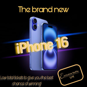 BRAND NEW iPHONE 16 with 30 instant wins for Site Credit!