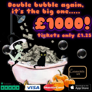 £1000 Tax Free Cash - Double Bubble