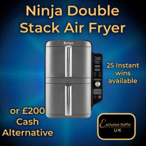 Ninja Double Stack XL 9.5L Air Fryer & 25x Instant Wins