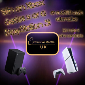 Xbox Series X or PS5 - £300 Cash Alternative and 25 Instant Wins
