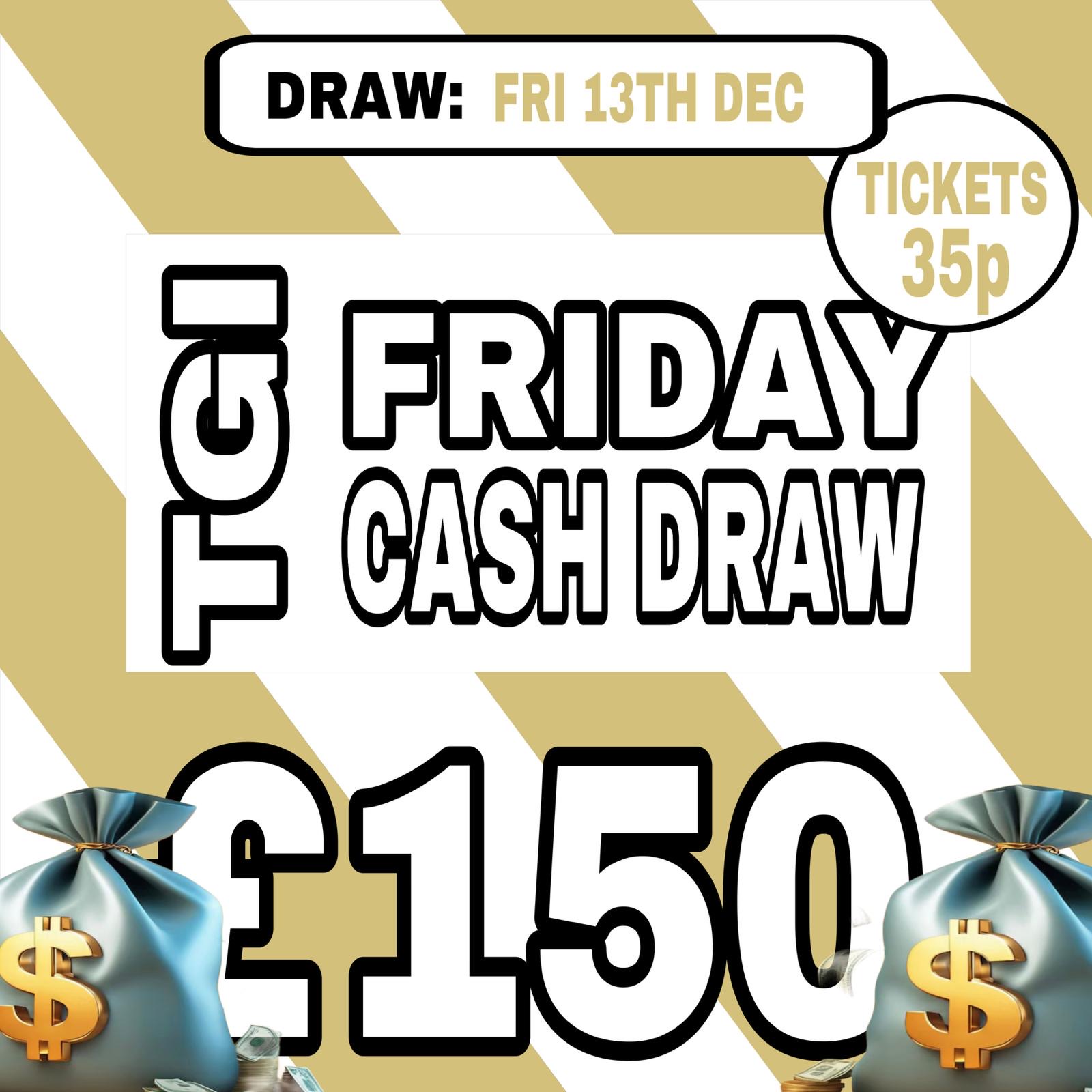 £150 TGI Friday Cash Draw – Exclusive Raffle UK