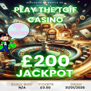 £200 TGI Friday Casino Cash Draw